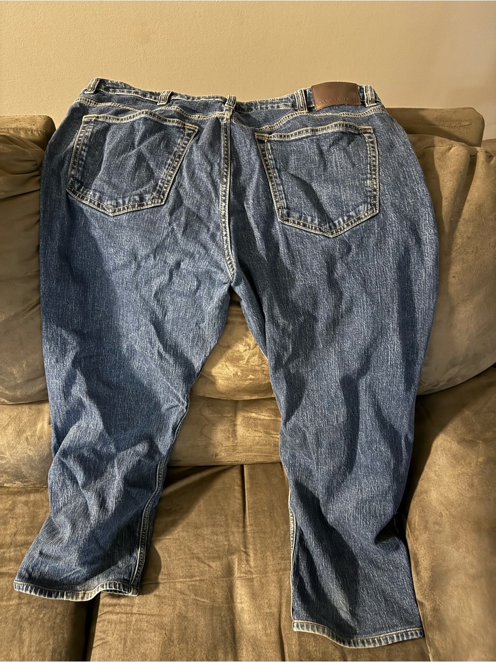 Denver Hayes Relaxed Fit Blue Denim Jeans